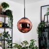 Gastor Hängeleuchte Glas 25 cm Kupferfarben, 1-flammig