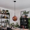 Gastor Hängeleuchte Glas 30 cm Kupferfarben, 1-flammig