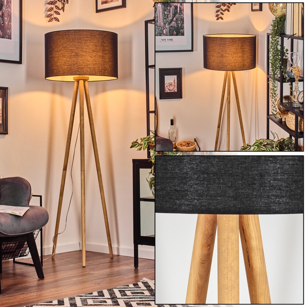Flemming Stehleuchte Naturfarben, 1-flammig main product photo