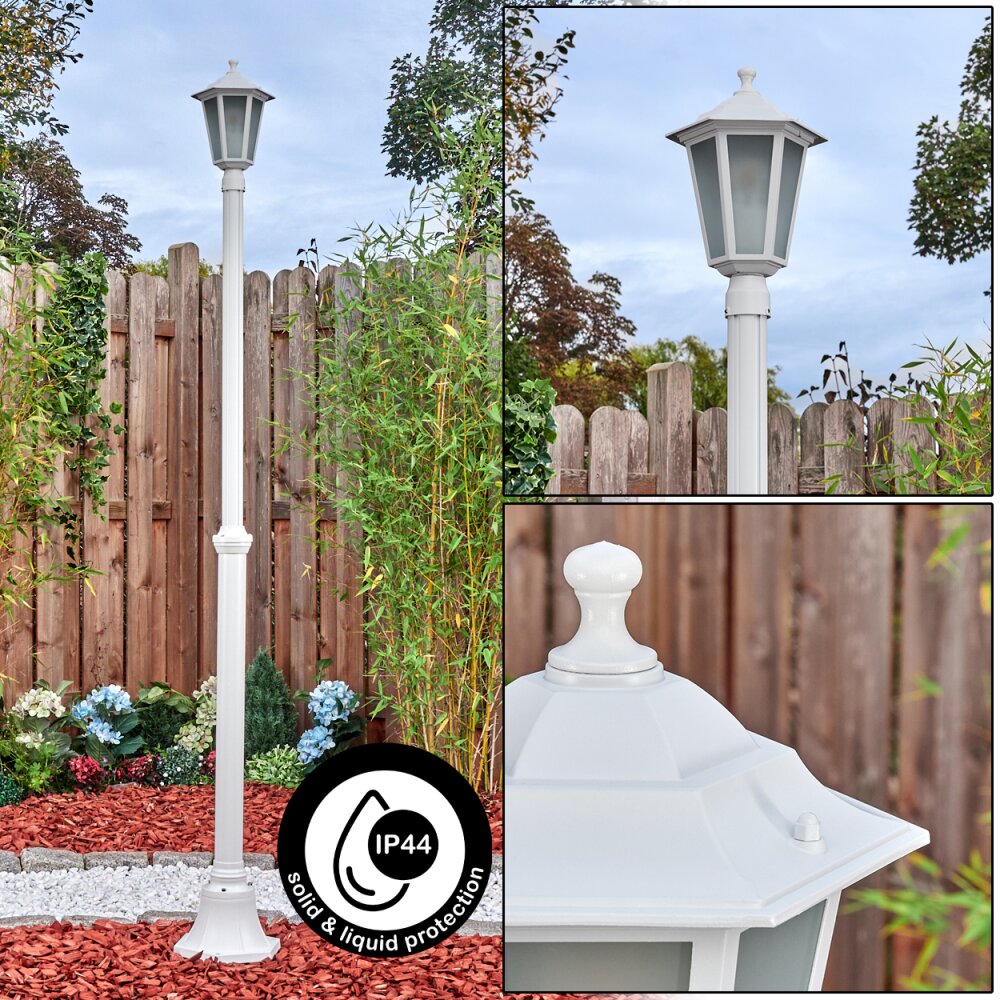 Loria Kandelaber Weiß, 1-flammig main product photo