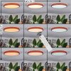 Sofo Deckenleuchte LED Weiß, 1-flammig, Fernbedienung