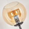 Koyoto Stehleuchte Glas 15 cm Bernsteinfarben, 4-flammig