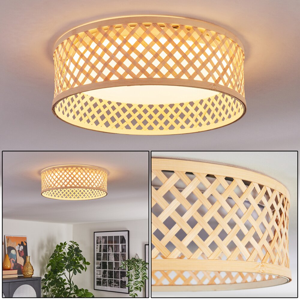 Barroco Deckenleuchte LED Naturfarben, Weiß, 1-flammig main product photo