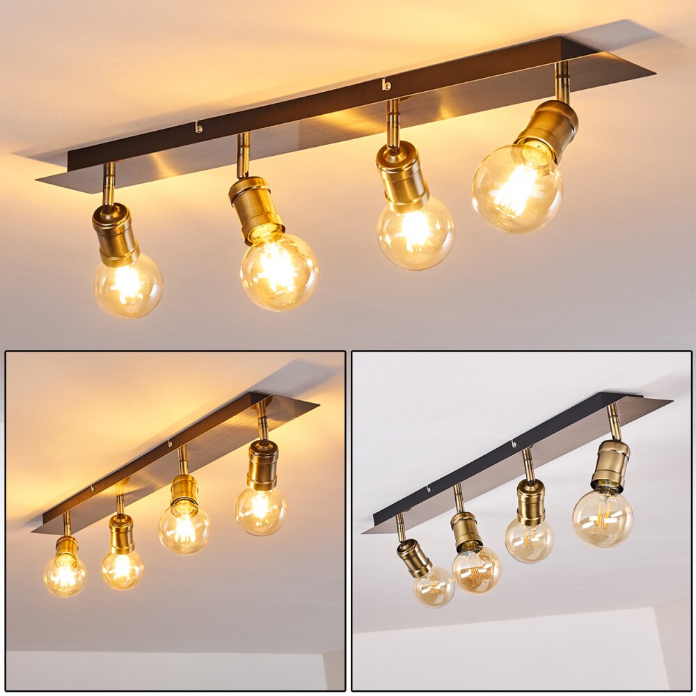 Lagunita Deckenleuchte Altmessing, 4-flammig main product photo