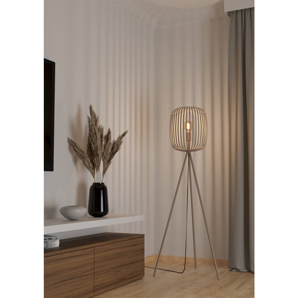 Eglo ROMAZZINA Stehleuchte Sandfarben, 1-flammig main product photo