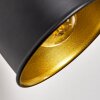 Pistrino Wandleuchte Chrom, Schwarz, 1-flammig