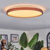 Sofo Deckenleuchte LED Naturfarben, 1-flammig, Fernbedienung