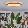 Sofo Deckenleuchte LED Naturfarben, 1-flammig, Fernbedienung