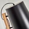 Kelan Stehleuchte Naturfarben, Schwarz, 1-flammig