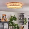 Barroco Deckenleuchte LED Naturfarben, Weiß, 1-flammig
