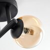 Chehalis Deckenleuchte Glas 10 cm Bernsteinfarben, Klar, 3-flammig
