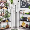 Gastor Stehleuchte Glas 15 cm Schwarz, 3-flammig