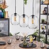 Apedo Hängeleuchte Glas 20 cm Klar, 3-flammig