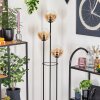 Gastor Stehleuchte Glas 15 cm Schwarz, 3-flammig