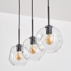 Ripoll Hängeleuchte Glas 20 cm Klar, 3-flammig