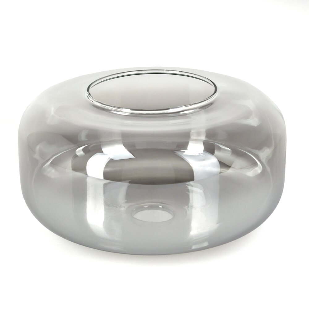 Boza Ersatzglas 28 cm Klar, Rauchfarben main product photo