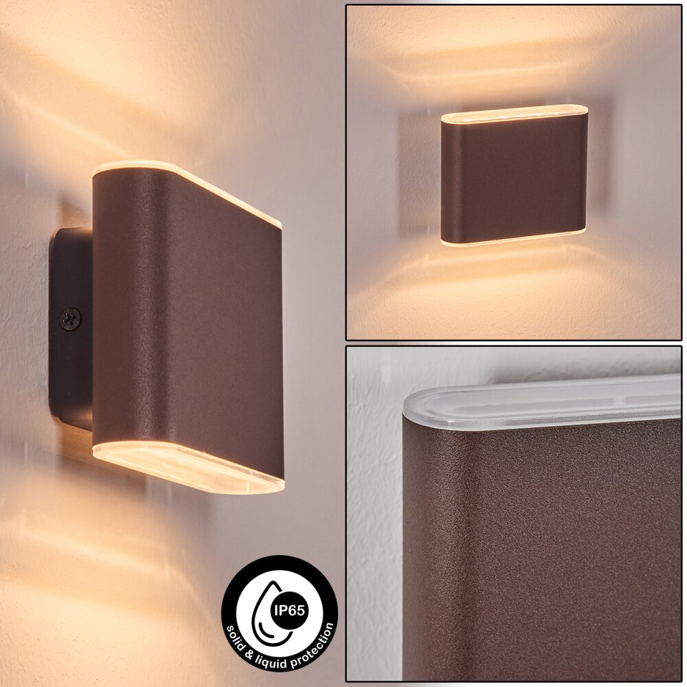 Paranhas Außenwandleuchte Rostfarben, 1-flammig main product photo