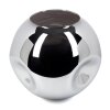 Ripoll Ersatzglas 30 cm Chrom, Rauchfarben