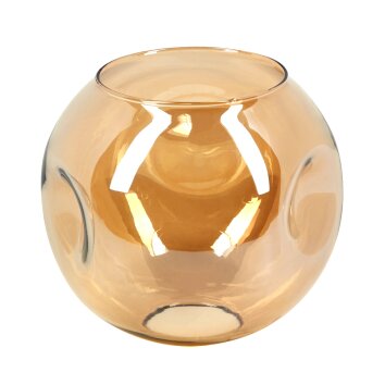 Glas-Lampenschirm Ripoll Ersatzglas 15 cm Bernsteinfarben