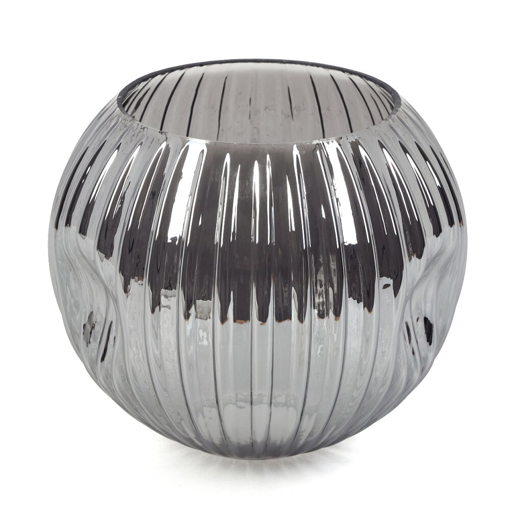 Glas-Lampenschirm Ripoll Ersatzglas 15 cm Rauchfarben main product photo
