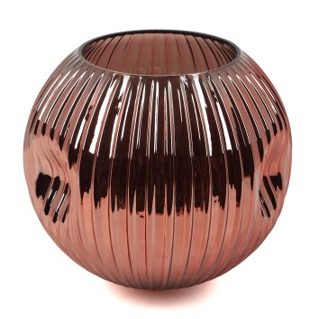 Glaslampenschirm Ripoll Ersatzglas 20 cm Kupferfarben