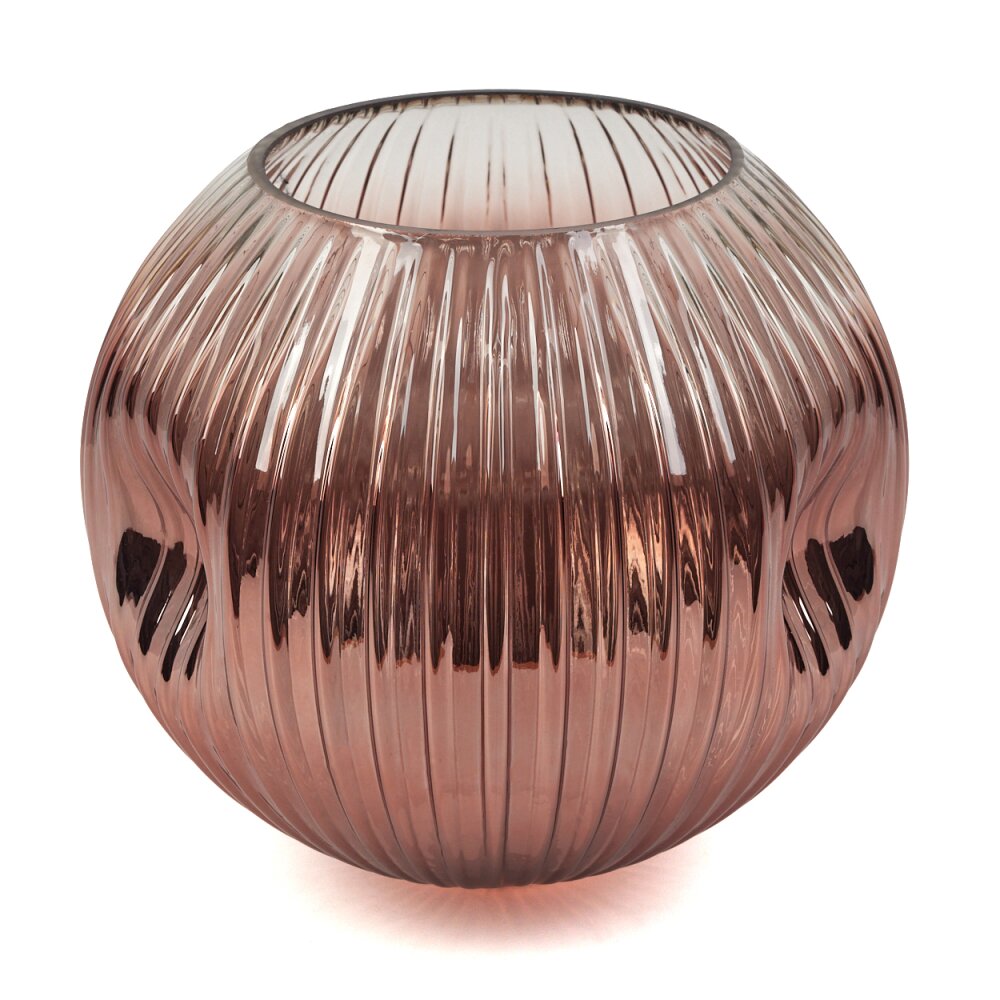 Glaslampenschirm Ripoll Ersatzglas 20 cm Klar, Kupferfarben main product photo