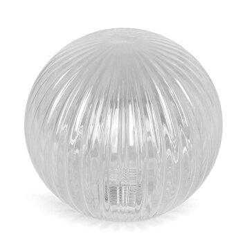 Glas-Lampenschirm Bernado Ersatzglas 12 cm Klar