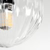 Chehalis Deckenleuchte Glas 10 cm, 12 cm Klar, 3-flammig