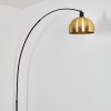 Baloca Bogenlampe 27 cm Schwarz, 1-flammig