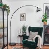 Baloca Bogenleuchte 27 cm Schwarz, 1-flammig