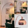 Baloca Stehleuchte 21,5 cm Kupferfarben, Schwarz, 1-flammig