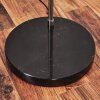 Baloca Stehleuchte 27 cm Nickel-Matt, Schwarz, 1-flammig