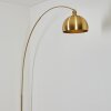 Baloca Stehleuchte 27 cm Gold, Schwarz, 1-flammig