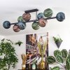 Gastor Deckenleuchte Glas 15 cm Blau, Grün, Kupferfarben, 10-flammig
