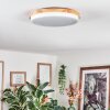 Hiral Deckenleuchte LED Naturfarben, Weiß, 1-flammig