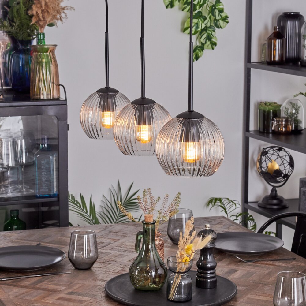 Koyoto Hängeleuchte Glas 15 cm Klar, 3-flammig main product photo