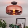 Boza Deckenleuchte Glas 28 cm Kupferfarben, 1-flammig