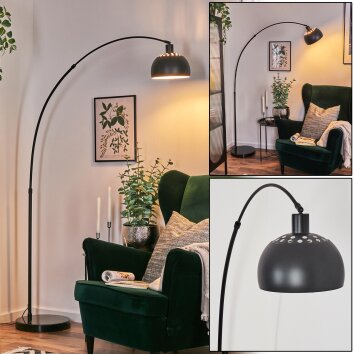 Baloca Stehleuchte 21,5 cm Schwarz, 1-flammig
