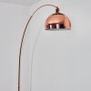 Baloca Stehleuchte 27 cm Kupferfarben, Schwarz, 1-flammig