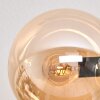 Gastor Deckenleuchte Glas 15 cm Bernsteinfarben, 6-flammig