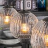 Ripoll Hängeleuchte Glas 15 cm Klar, 3-flammig