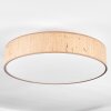 Foggia Deckenleuchte 60 cm Nickel-Matt, 3-flammig