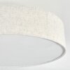 Foggia Deckenleuchte 50 cm Nickel-Matt, 3-flammig