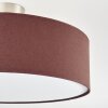 Foggia Deckenleuchte 40 cm Nickel-Matt, 3-flammig