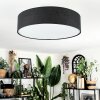 Foggia Deckenleuchte 50 cm Nickel-Matt, 3-flammig