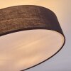 Foggia Deckenleuchte 50 cm Nickel-Matt, 3-flammig