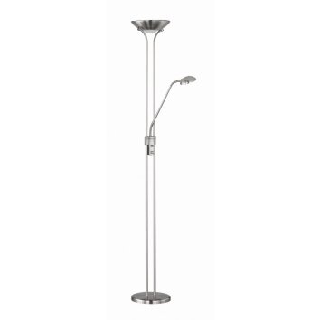 Reality SPOCK Stehleuchte LED Nickel-Matt, 2-flammig