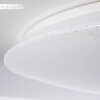 Trio Leuchten NAGANO Deckenleuchte LED Weiß, 1-flammig, Fernbedienung, Farbwechsler