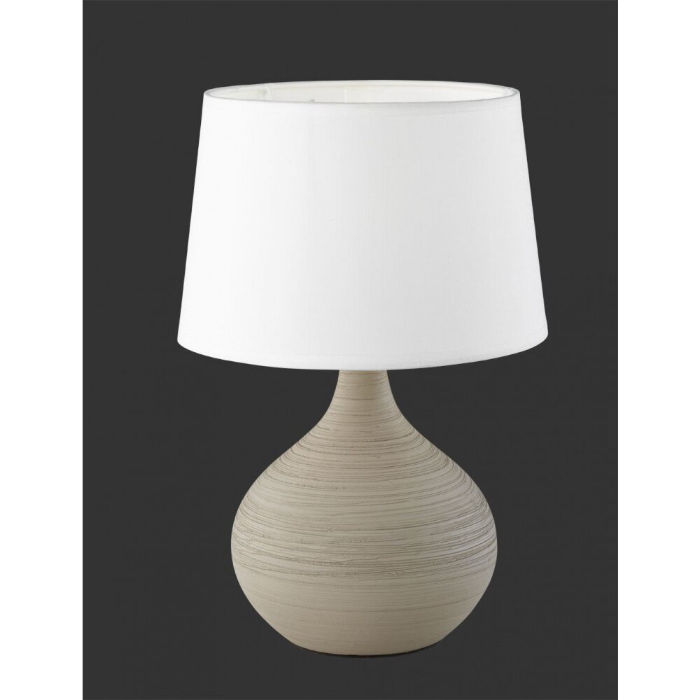 Reality MARTIN Tischleuchte Beige, 1-flammig main product photo