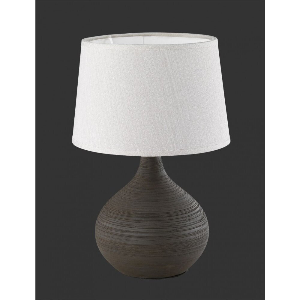 Reality MARTIN Tischleuchte Braun, 1-flammig main product photo